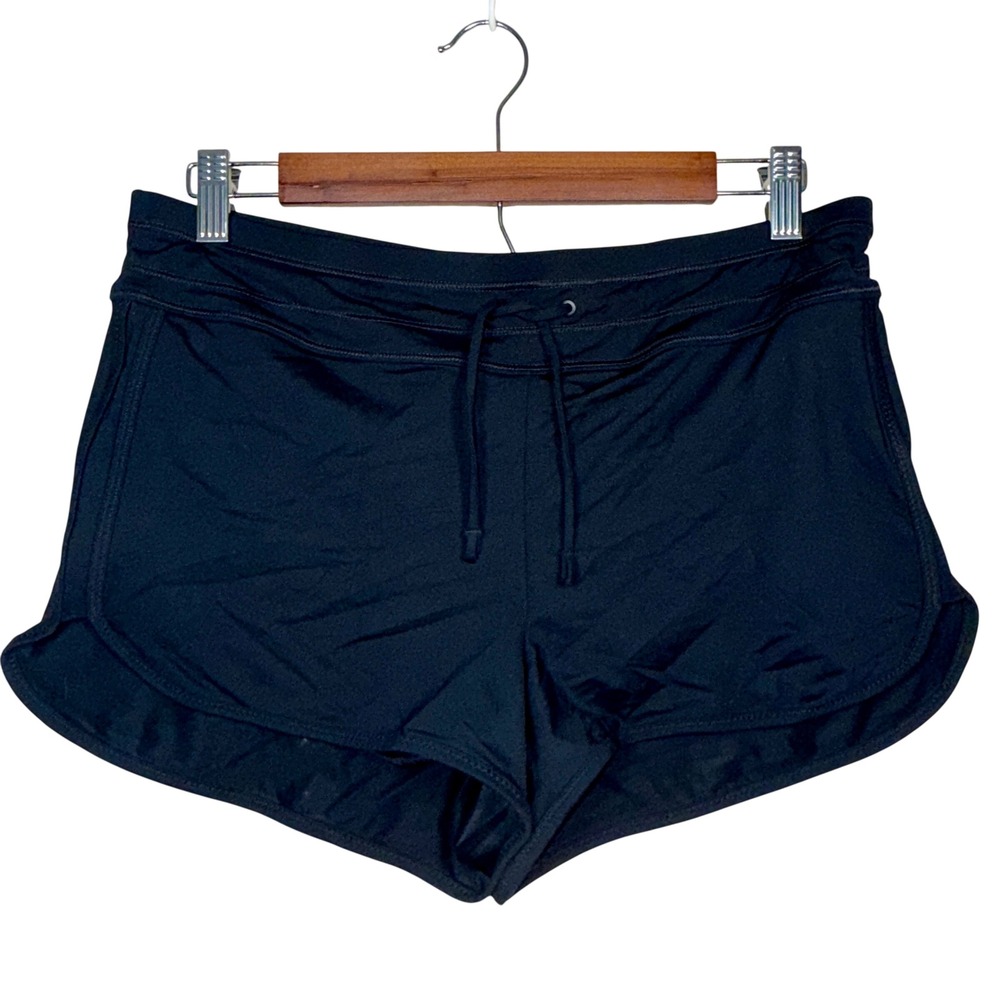 Athleta Surge Swim Short Black Womens Board Shorts Size Small NWT 384029